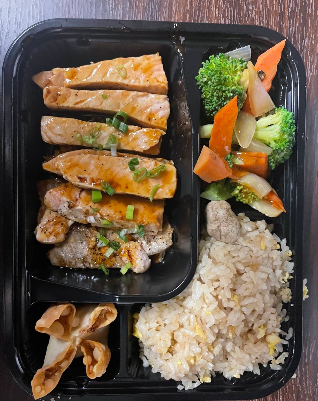 Teriyaki combo box at Arctic Bites